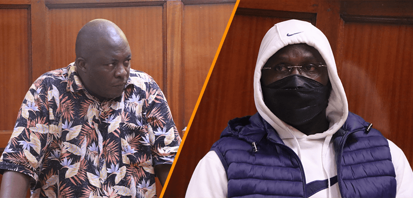 Daniel Mwangi Mucheru and Elius Kemboi Korir