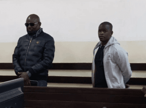 Lawyer Thomas Otieno Ngoe and businessman Nicholas Otieno Ndolo