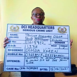 Pauline Adhiambo Odok alias Rose Omamo