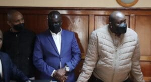 Three Gold Fraudsters Frank David Kateti, Alain Mwandia Nvita Lukusa, and Daniel Otieno Ogot