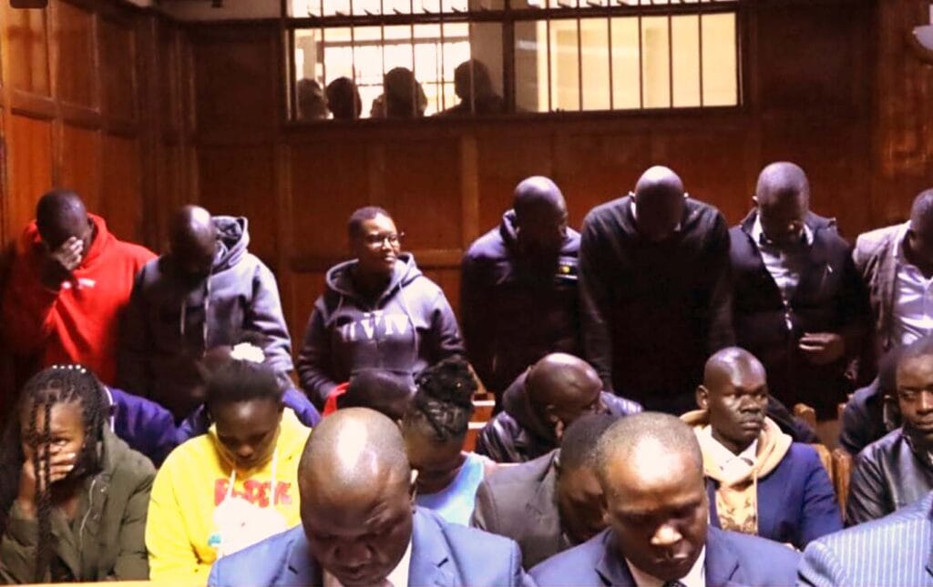 31 Notorious Gold suspects Josephine Okongo, Brian Ochieng and Others Deny Charges in Court Josephine Okong’o, Mercy Atieno, Brenda Nekesa, Mercy Awuor, and Brian Ochieng