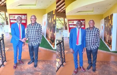 Prof. Fred Ogola Meets Equity Bank CEO James Mwangi Celebrating Leadership and Strategy Prof. Fred Ogola Meets Equity Bank CEO James Mwangi