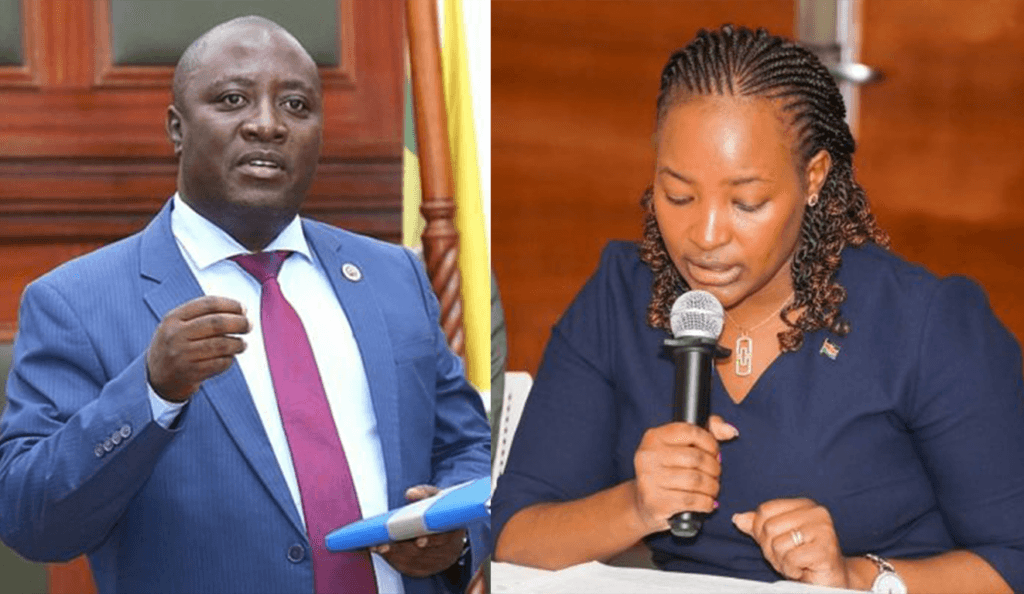City Hall’s Teresia Mbaika Malokwe and patrick Analo Akivaga linked to a deadly looting spree Teresia Mbaika Malokwe and Patrick Analo Akivaga