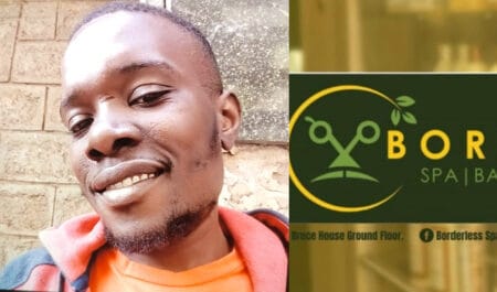 Brian odera omondi employee of borderless spa