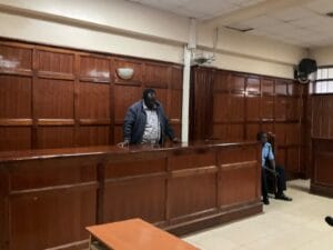 Michael Gikonyo Muthoni Alias David Mbugua Mungai was charged in court