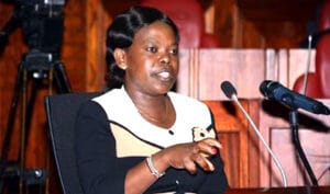Margaret Wanjala Mwachanya, a former IEBC commissioner 