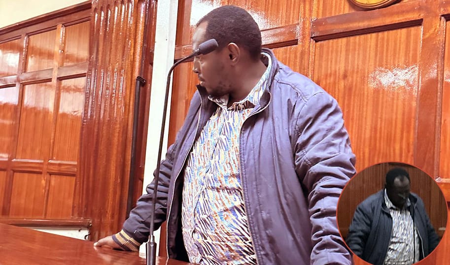 Michael Gikonyo Muthoni Alias David Mbugua Mungai was charged in court