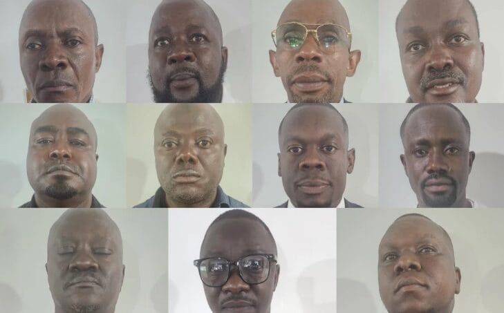 Fake Gold Bust: Allan Zephaniah Onyango & 10 Others Nabbed with 350KG in Spring Valley Sting Allan Zephaniah Onyango, Nicodemus Okoth, Phillip Onyango & 8 Others