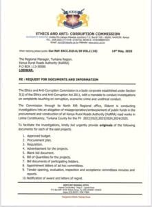 TURKANA COUNTY SCANDAL