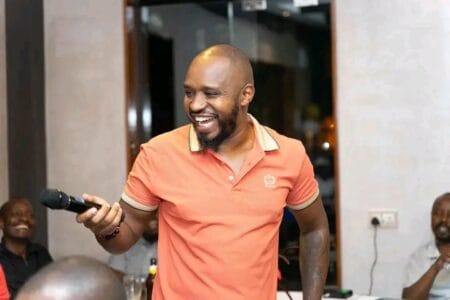 Boniface Mwangi and Ugandan lawyer Agather Atuhaire