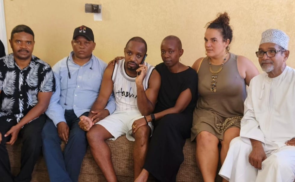 BONIFACE MWANGI DUMPED IN UKUNDA AFTER FORCED DEPORTATION FROM TANZANIA Boniface Mwangi