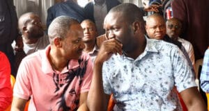 Edwin Sifuna and Babu Owino