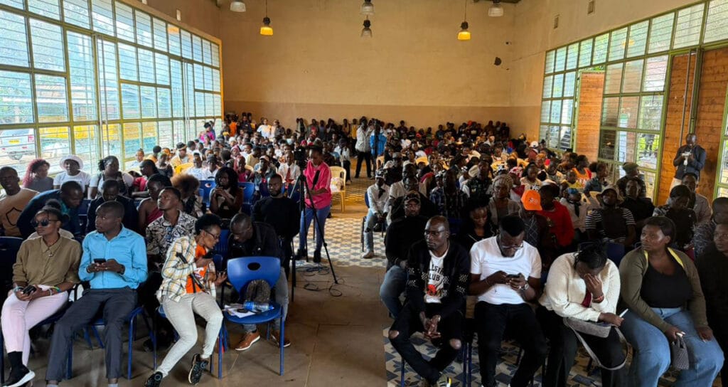 Youth of Riruta Demand Governance Reforms at Mtetezi Forum Mtetezi Riruta Forum