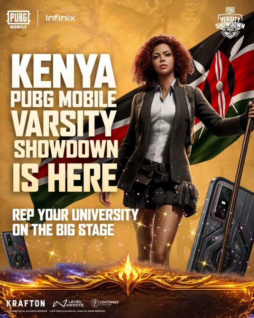 PUBG Mobile & Infinix Ignite Kenya Varsity Showdown With $1,000 Prize Pool and 10 GT 30 Pro Smartphones